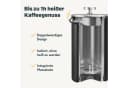 SILBERTHAL French Press Kanne 1l Schwarz Edelstahl Bild 3