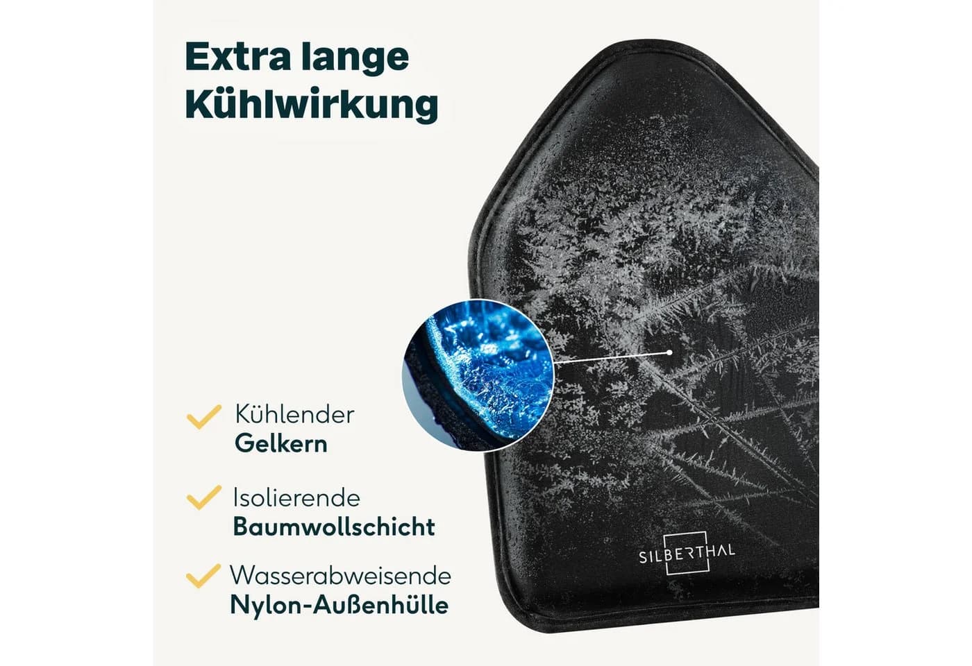 SILBERTHAL Wein- und Sektkühler Kühlmanschette Schwarz 2er Set - Bild 3