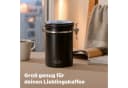 SILBERTHAL Kaffeedose 500g luftdicht Edelstahl Schwarz Bild 1