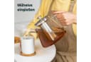 SILBERTHAL Teekanne Glas 1,5 l mit Siebeinsatz transparent Bild 1
