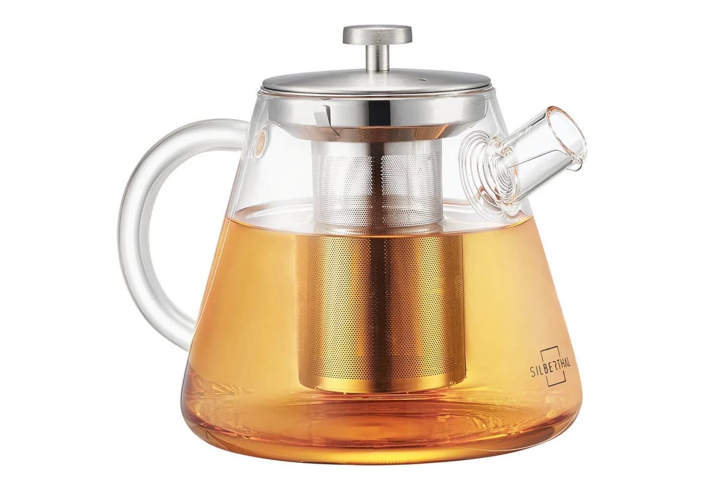 SILBERTHAL Teekanne Glas 1,5 l mit Siebeinsatz transparent - Bild 2