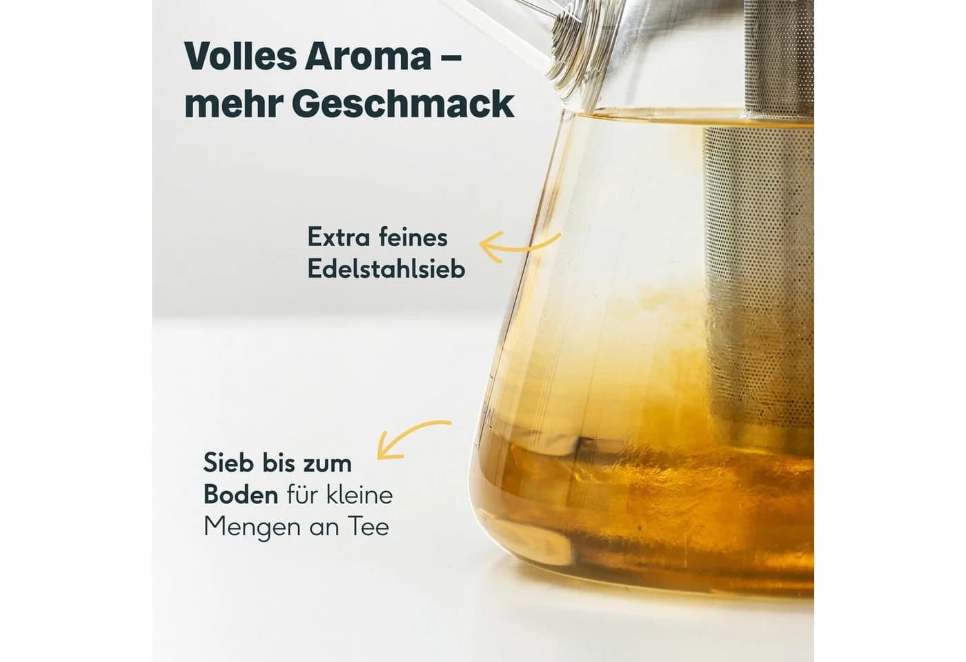 SILBERTHAL Teekanne Glas 1,5 l mit Siebeinsatz transparent - Bild 3