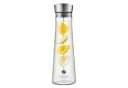 SILBERTHAL Wasserkaraffe Glaskaraffe mit Spieß, 1000 ml, Glas/Edelstahl Bild 2
