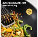 SILBERTHAL Wok Pfanne 28 cm Edelstahl Induktion Silber Bild 3