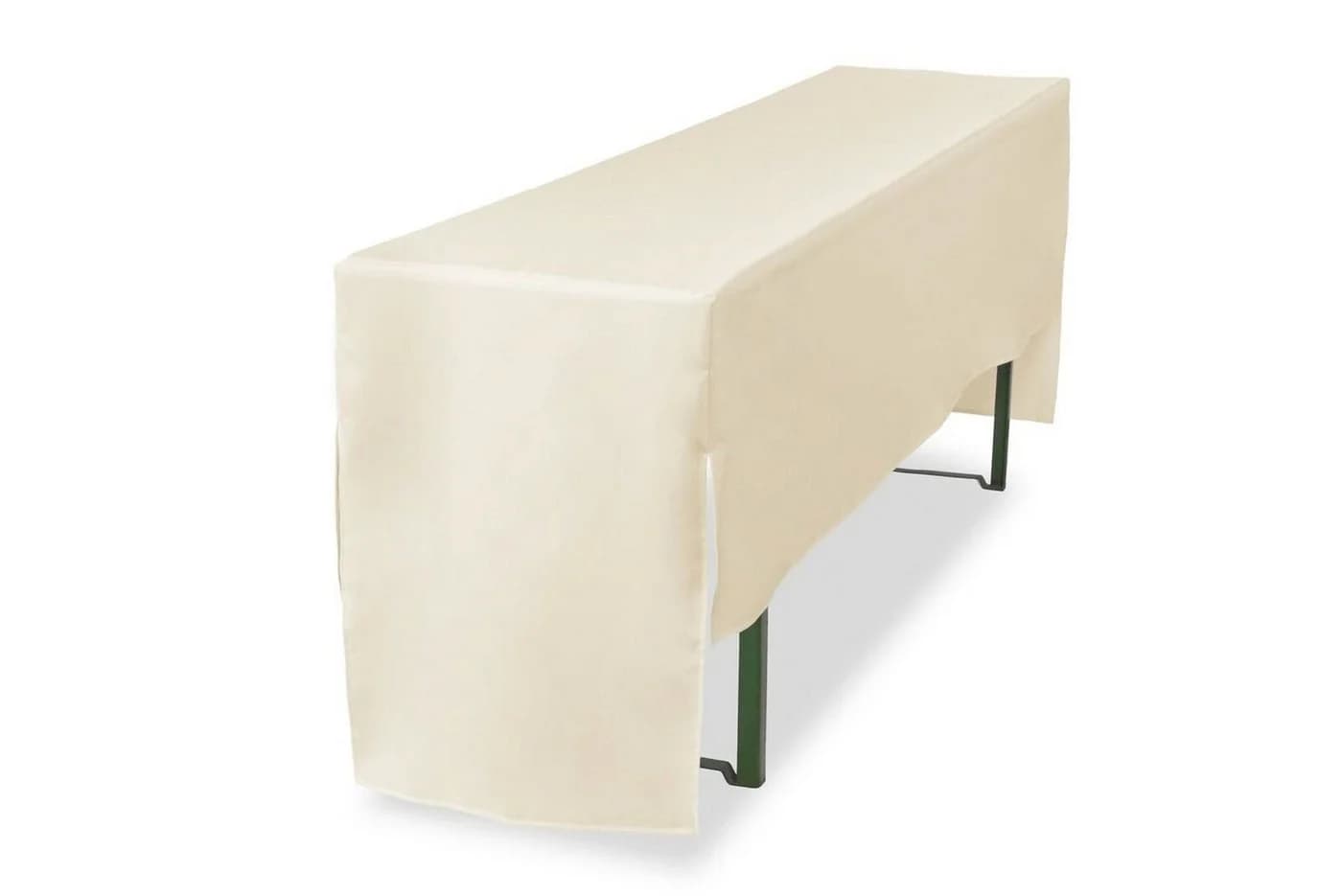 TexDeko Biertischhusse Premium PRO Gold 220 cm mit Beinfreiheit - Bild 2