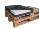 TexDeko Palettenkissen Halbes 60x80cm Wasserabweisend Grau Bild 1