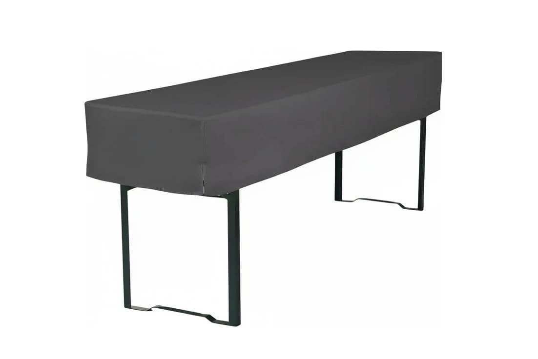 TexDeko Biertischhusse Premium Polyester Weiß - Bild 2