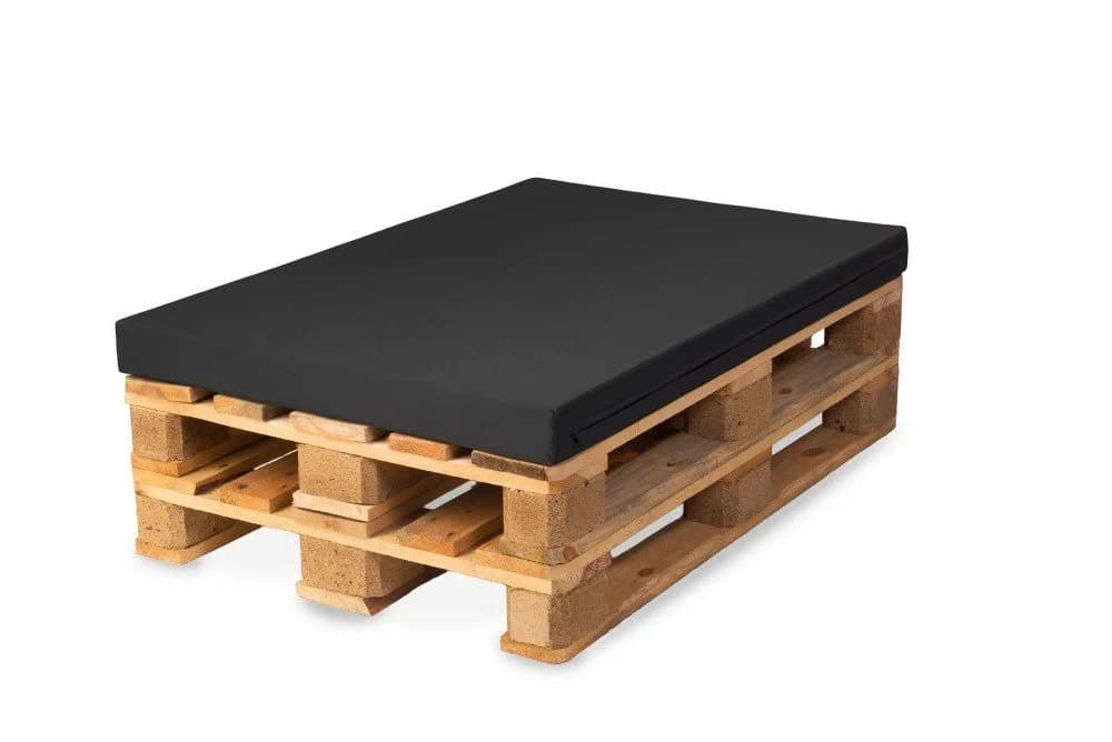 TexDeko Palettenkissen Bezug Anthrazit 120x80 cm - Bild 2
