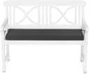 TexDeko Gartenbankauflage Grau Schwarz Wasserabweisend Premium Bild 2