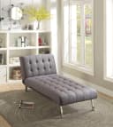Relaxliege Pierre Grau Atlantic Home Collection mit Relax- und Schlaffunktion Bild 1