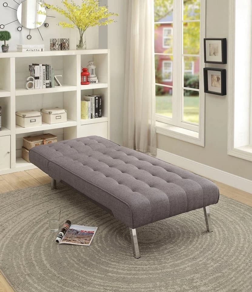 Relaxliege Pierre Grau Atlantic Home Collection mit Relax- und Schlaffunktion - Bild 3