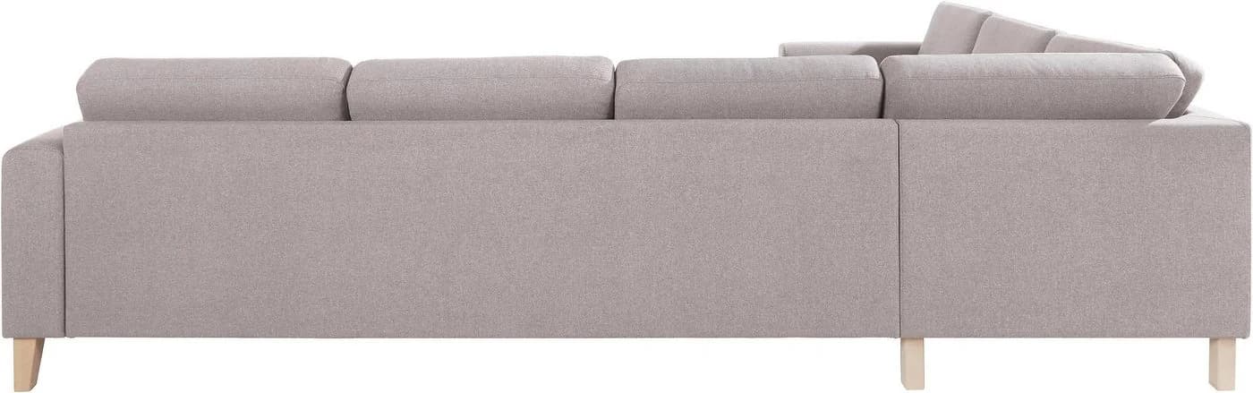 ATLANTIC HOME COLLECTION Ecksofa Terra L-Form Grau Polypropylen - Bild 4