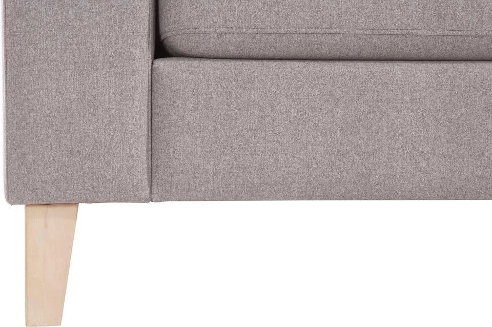ATLANTIC HOME COLLECTION Ecksofa Terra L-Form Grau Polypropylen - Bild 5