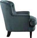 ATLANTIC HOME COLLECTION Sessel Leo Samtgrün mit Federkern Bild 5