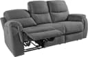 ATLANTIC HOME COLLECTION 3-Sitzer Sofa Diana Grau Relaxfunktion Bild 5