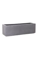 VIVANNO Balkonkasten Beton Grau Matt Modern Bild 2