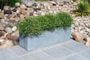 VIVANNO Balkonkasten Beton Grau Matt Modern Bild 3