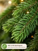 VIVANNO Künstlicher Weihnachtsbaum NORDMANN 150 Rund Grün Bild 1
