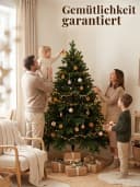 VIVANNO Künstlicher Weihnachtsbaum NORDMANN 150 Rund Grün Bild 3