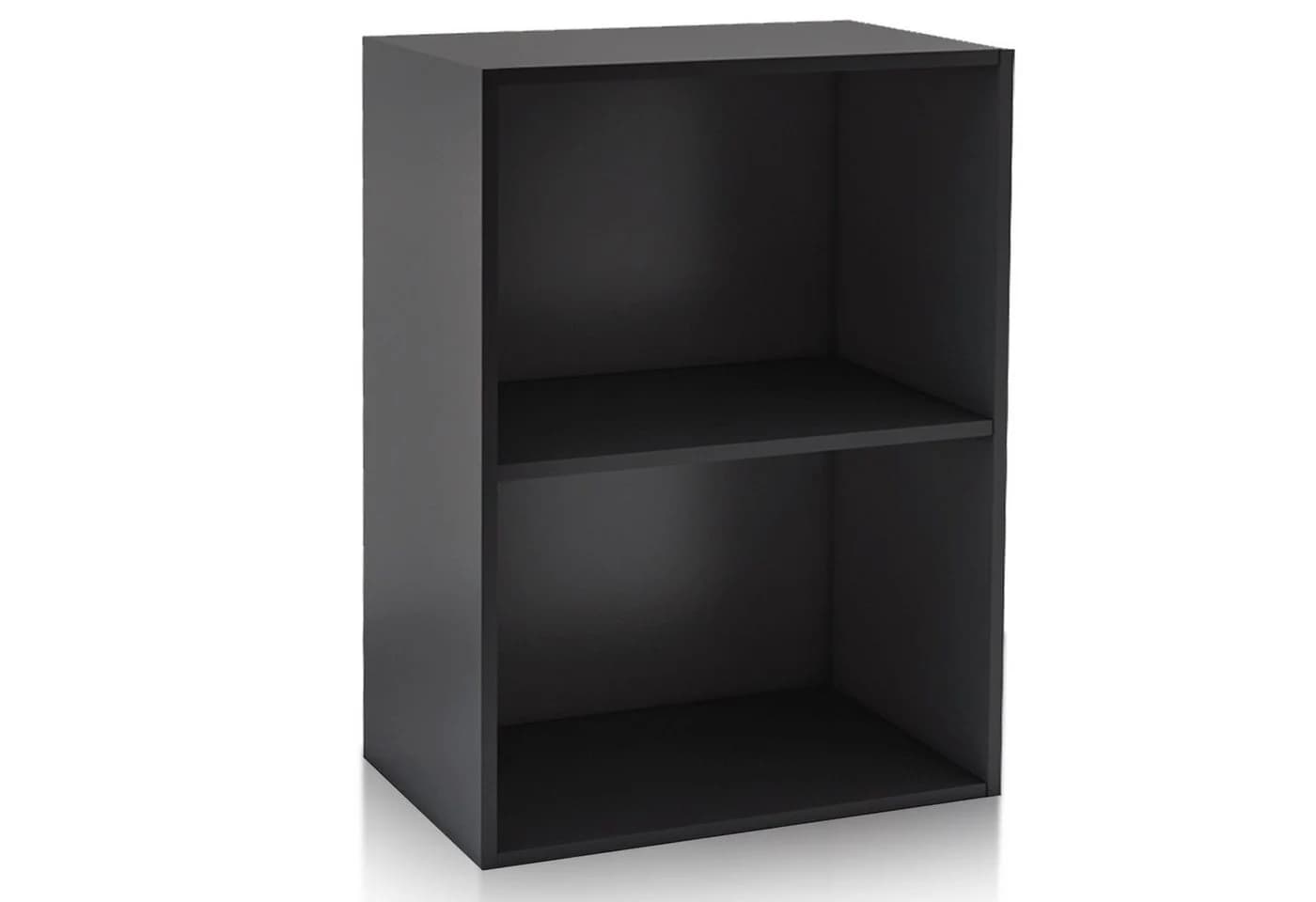 habeig Bücherregal Tube Schwarz 2 Fächer Standregal - Bild 2