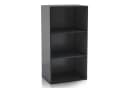 habeig Bücherregal Tube Schwarz 3 Fächer Standregal Bild 2