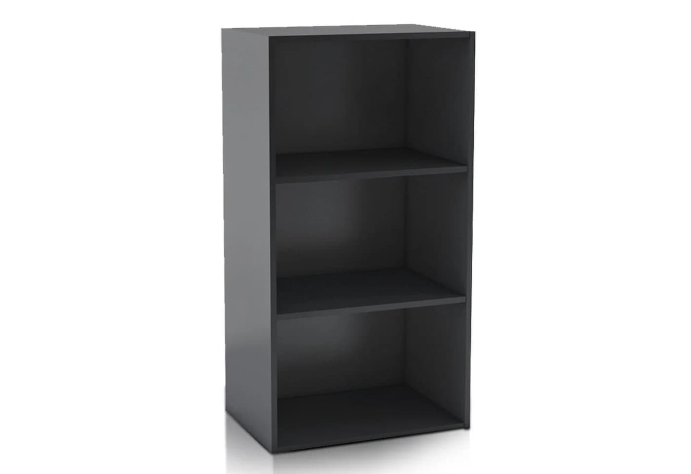 habeig Bücherregal Tube Schwarz 3 Fächer Standregal - Bild 2