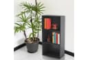 habeig Bücherregal Tube Schwarz 3 Fächer Standregal Bild 4
