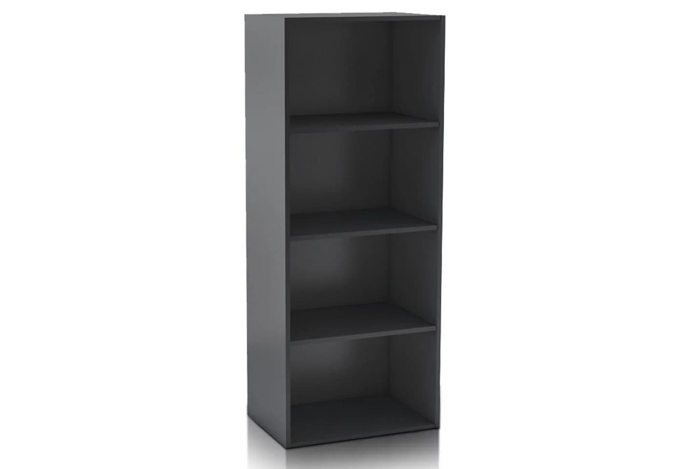 habeig Bücherregal Tube Schwarz 4 Fächer Standregal - Bild 2
