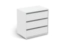 habeig Schubkastenkommode Kommode BLANK weiß Flurschrank Wäscheschrank Schlafzimmer Sideboard Bild 2