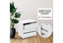 habeig Schubkastenkommode Kommode BLANK weiß Flurschrank Wäscheschrank Schlafzimmer Sideboard Bild 5
