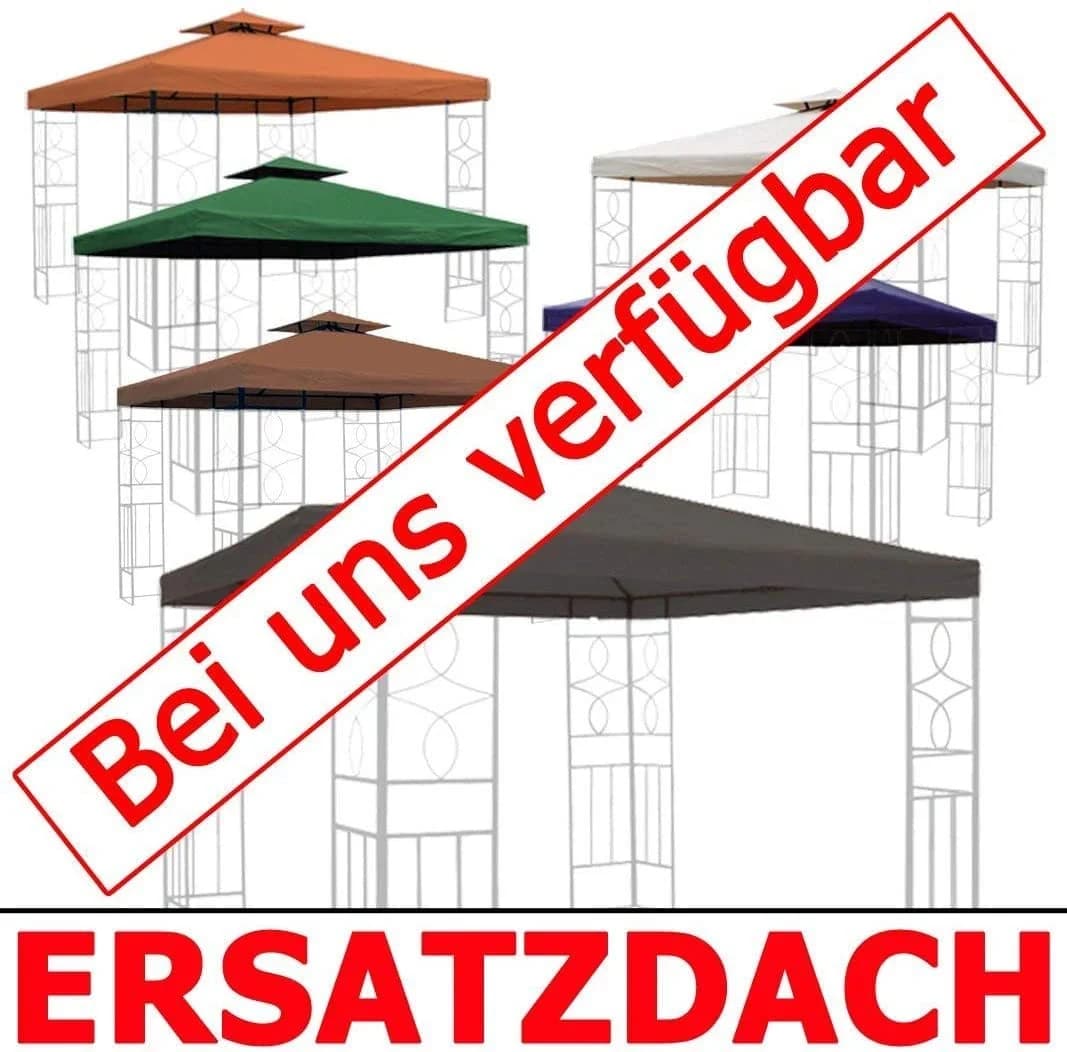 habeig Grillpavillon 3x3m Metall Pavillon Ersatzgestänge
