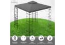 habeig Pavillon Romantika 3x3m Wasserdicht Metall Anthrazit Bild 3