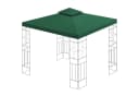 habeig Pavillon-Ersatzdach 3x3m Grün PVC Wasserdicht Bild 1
