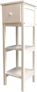 habeig Beistelltisch Badschrank Flurtisch Salontisch Badezimmerschrank Tisch Weiß Bild 4