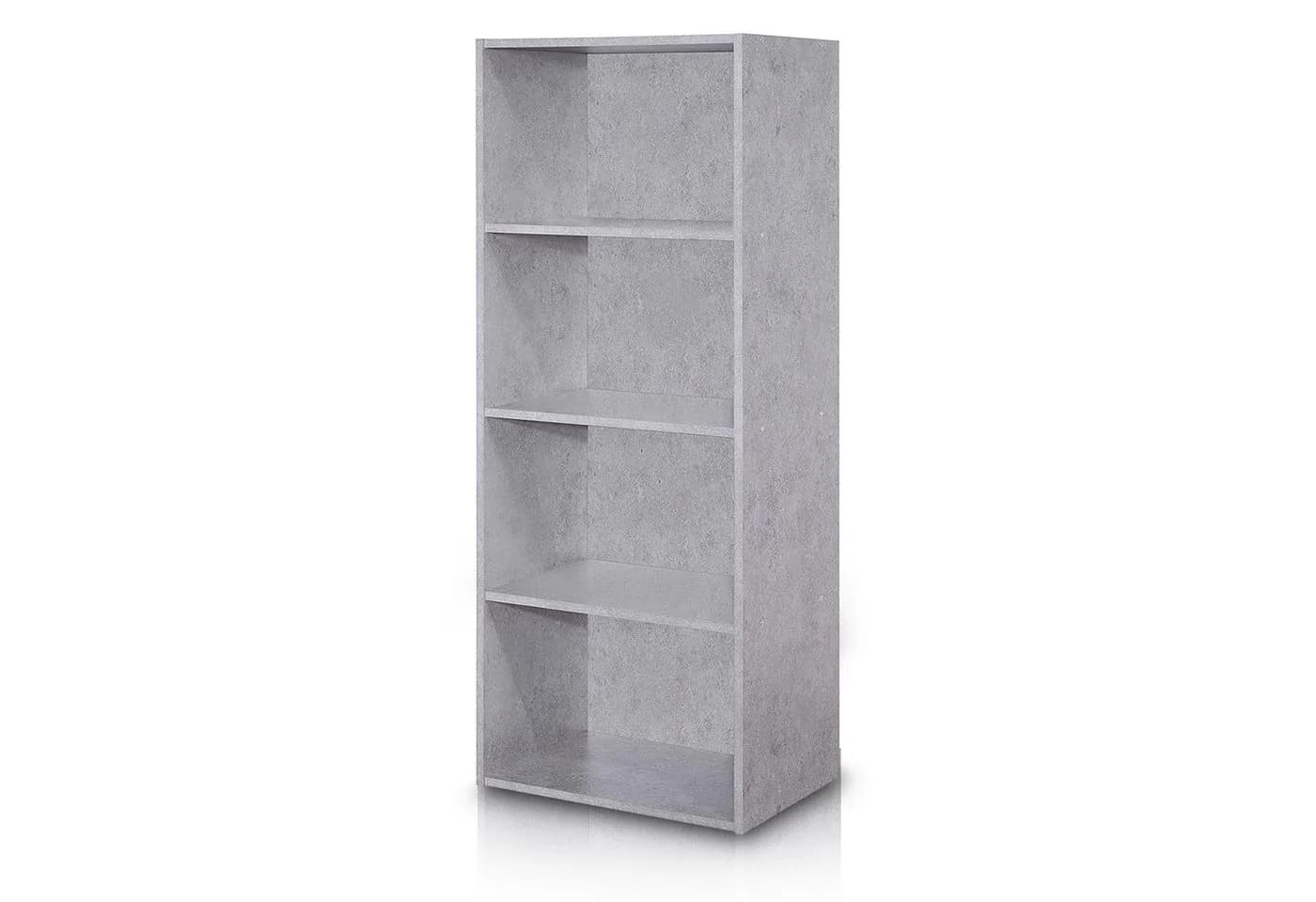 habeig Bücherregal Tube Grau 4 Fächer Standregal - Bild 2