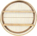 habeig Bambus Wandregal Rund 60 cm Natur Bild 2