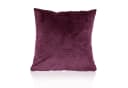 Lycce FUNDA Retro Samt Kissenbezug Berry 40x40 cm Bild 2