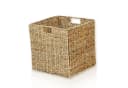 Lycce Regalkorb Kallax Einsatz Seegras Schwarz 33x33x33 cm Bild 2