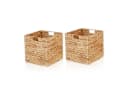 Lycce Regalkorb Kallax Einsatz Wasserhyazinthe Natur 2er Set Bild 2