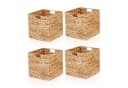 Lycce Regalkorb Kallax Einsatz Wasserhyazinthe Natur 4er Set Bild 2