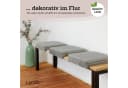 Lycce Klemmkissen Sitzkissen DELUXE 1 Leiste super breiter Cordstoff Bild 5