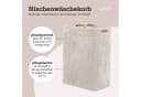 Lycce Wäschekorb Cord Nischenwäschekorb platzsparend & praktisch waschbare Bezüge faltbarer Wäschesammler Bild 3