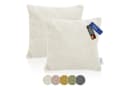 Lycce Dekokissen 2er Set Kissenhülle Bouclé 40x40 cm beige Bild 2