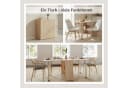 Rodnik Esstisch Amelie Klappbar Braun Modern Bild 3
