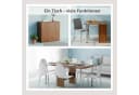 Rodnik Esstisch Amelie Klappbar Braun Modern Bild 3