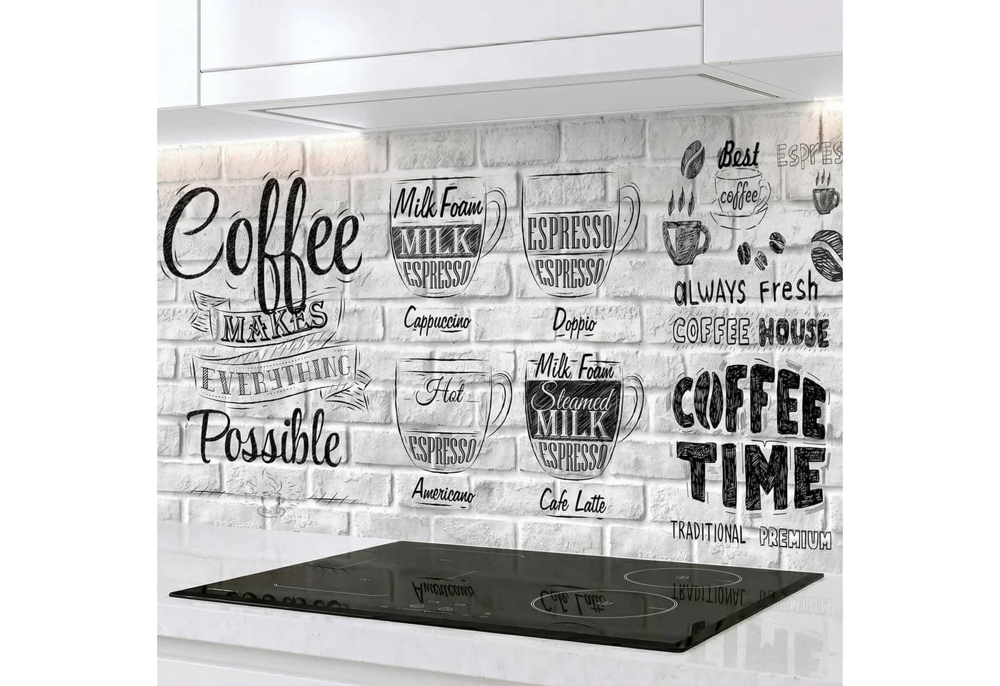 Rodnik Küchenrückwand Coffee Menu ABS-Kunststoff Platte Monolith - Bild 2