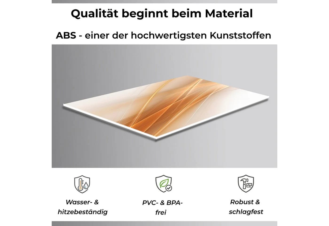 Rodnik Küchenrückwand Amelia Abstrakt ABS-Platte - Bild 3