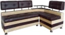 Rodnik Eckbank Latte mit Stauraum und Ablage, Beige/Braun Bild 2
