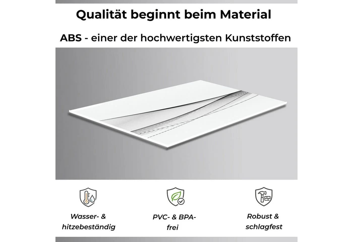 Rodnik Küchenrückwand Eleganz ABS-Platte Direktdruck - Bild 3
