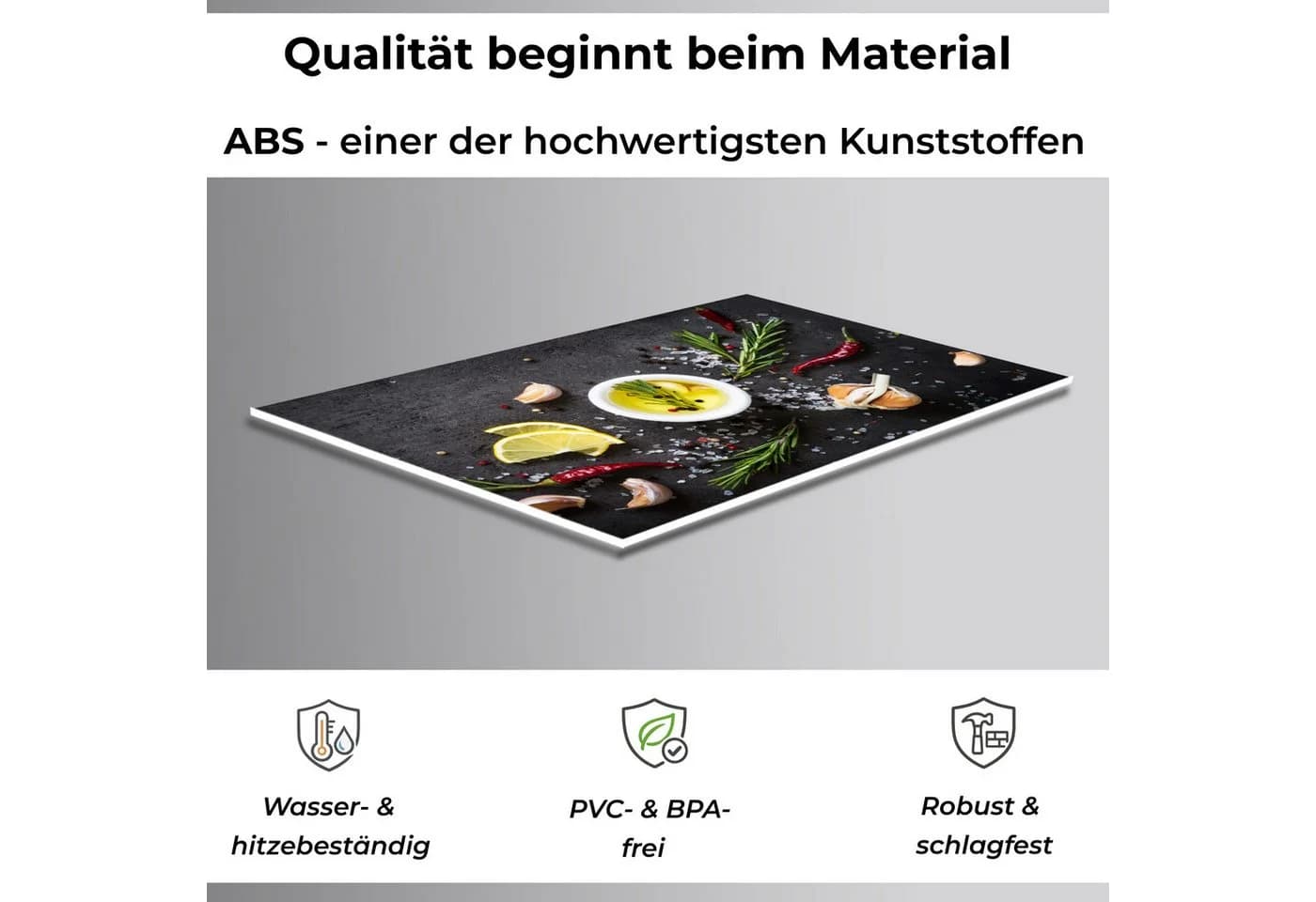 Rodnik Küchenrückwand Gewürze ABS-Platte Direktdruck - Bild 3